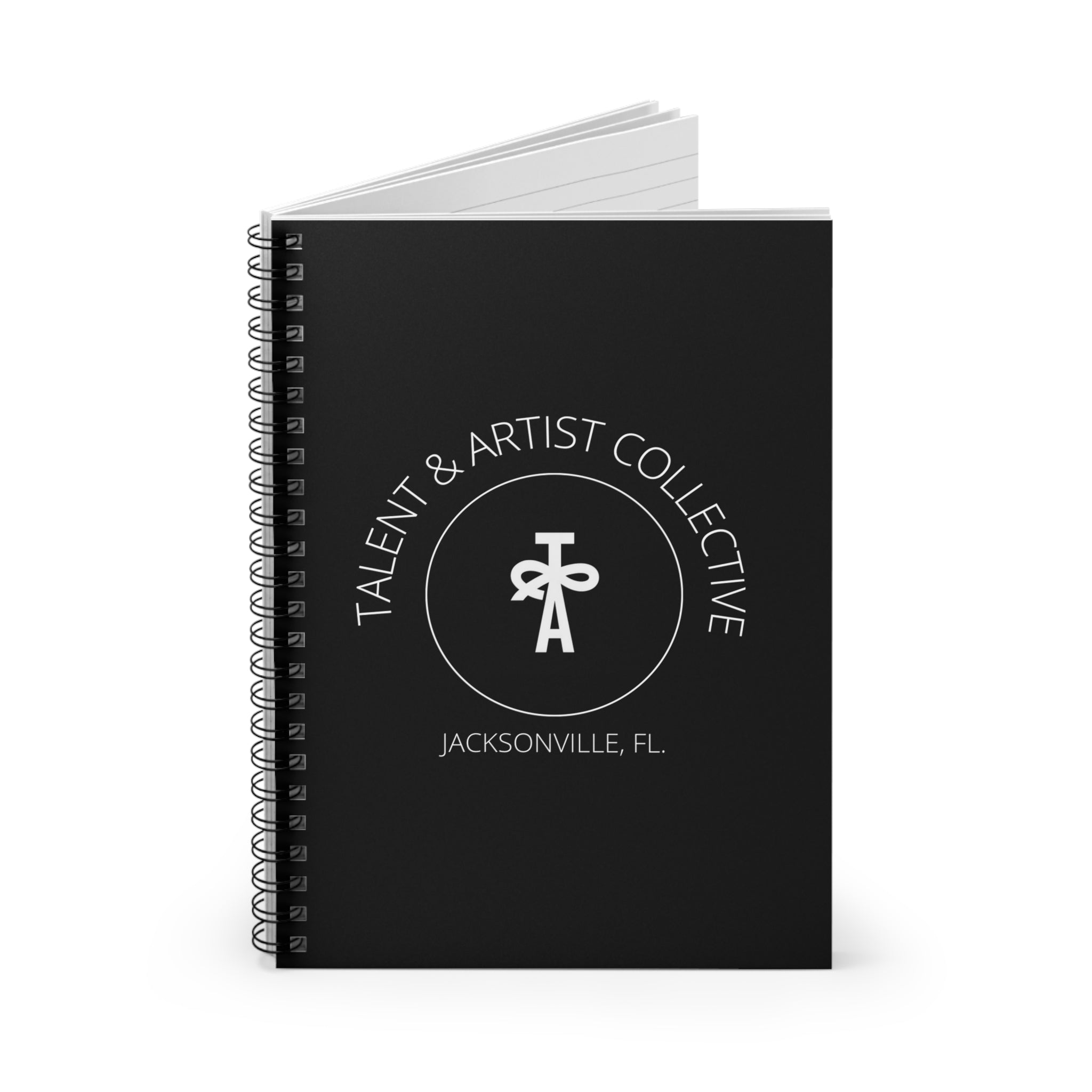 Talent & Artist Collective Spiral Notebook — Jacksonville, FL Ruled Journal