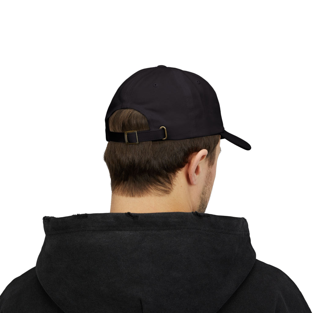 Classic Dad Cap - TAC Black w/ White Logo
