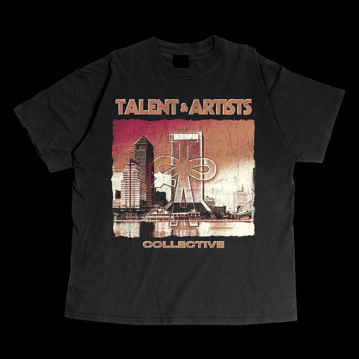 TAC Jax Skyline Graphic Tee